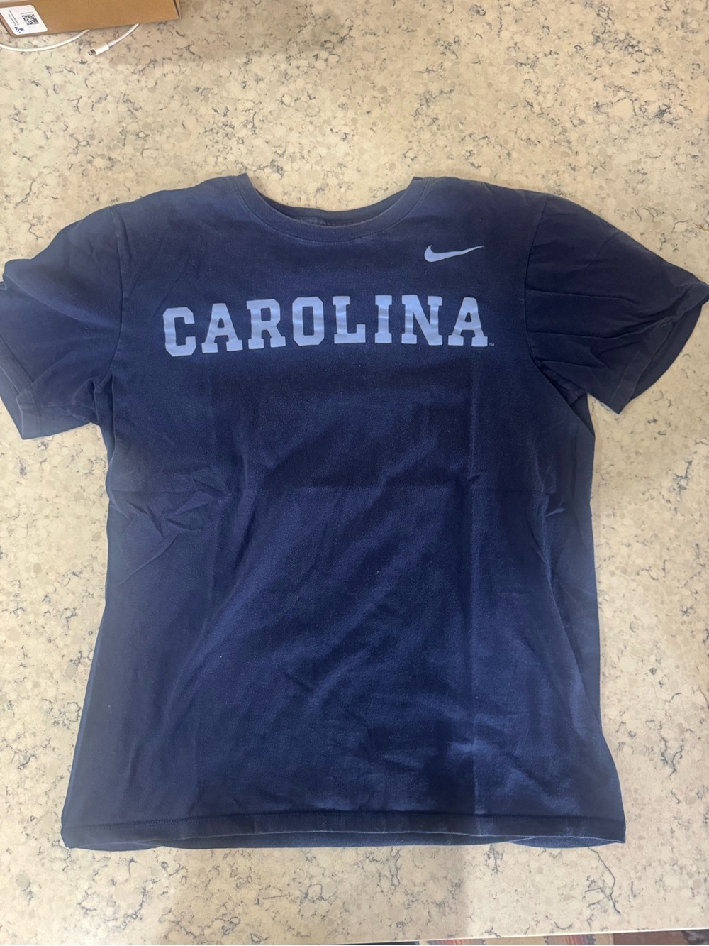 Nike Carolina Navy Blue Short Sleeve Tee | Men’s Medium